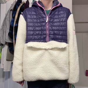 Ivory Ella Sherpa Jacket
